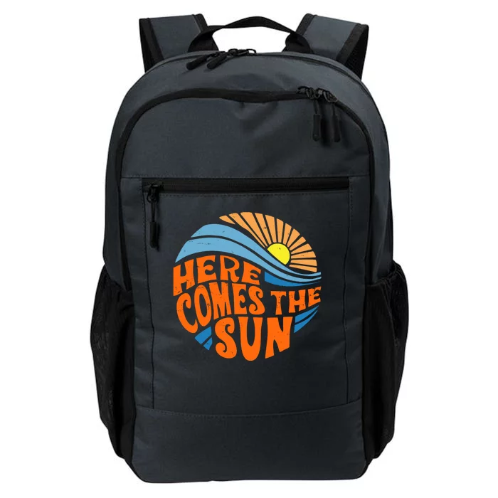 Here Comes The Sun Retro Summer Daily Commute Backpack