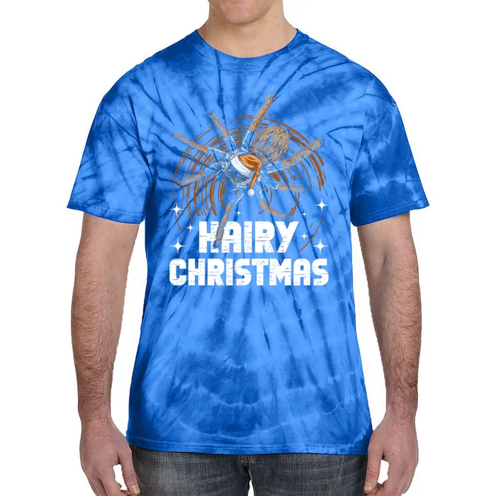 Hairy Christmas Tarantula Owner Cute Gift Tie-Dye T-Shirt