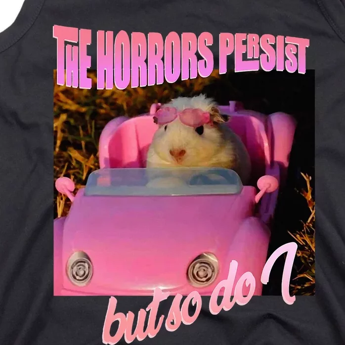 Halloween Costume The Horrors Persist But So Do I Hamster Tank Top