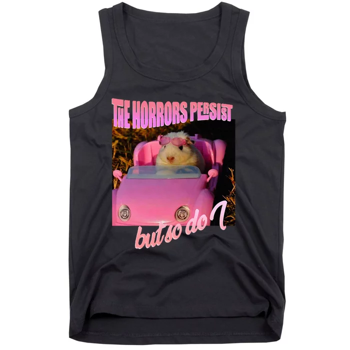 Halloween Costume The Horrors Persist But So Do I Hamster Tank Top