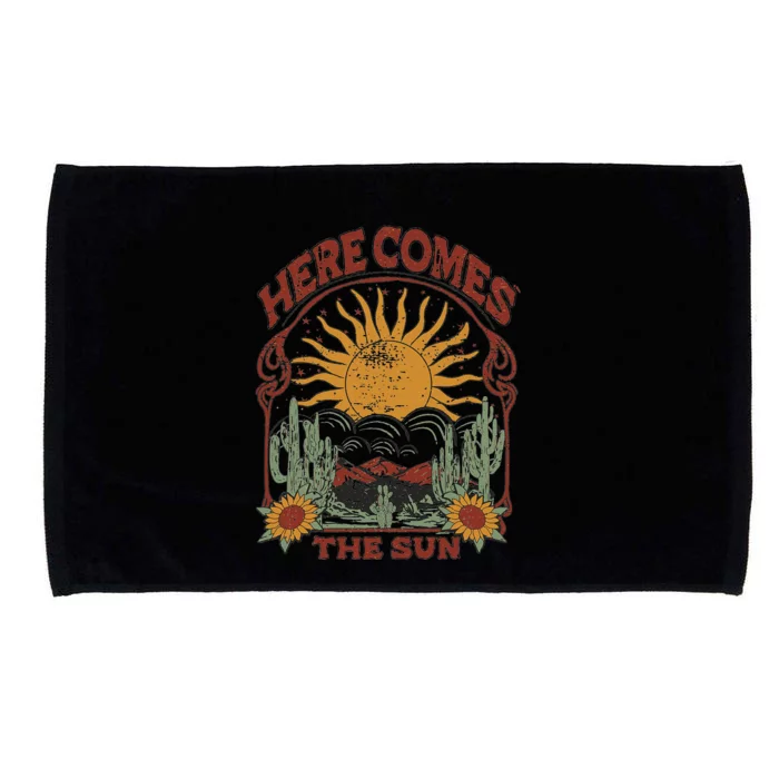 Here Comes The Sun Microfiber Hand Towel