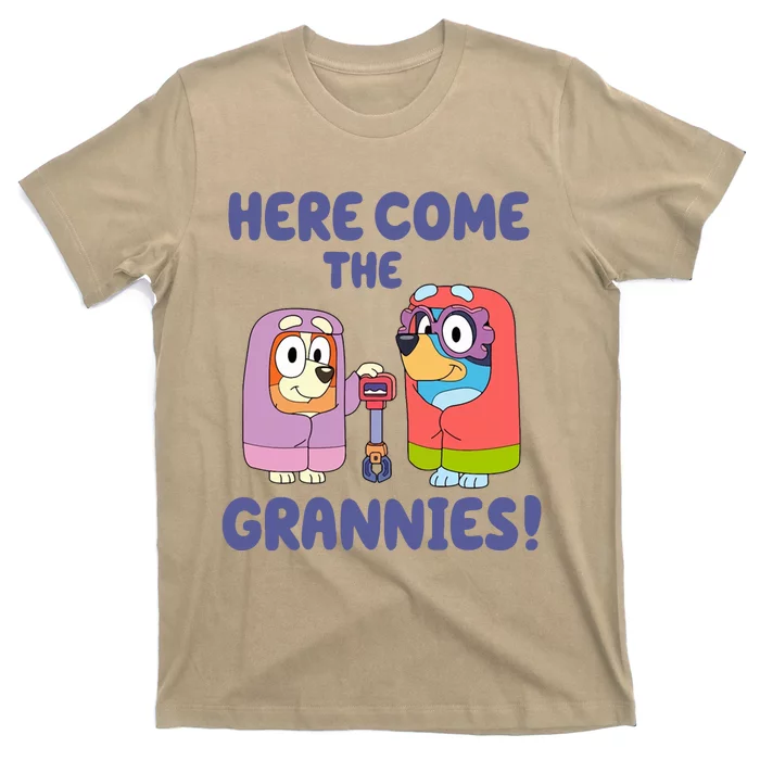 Here Come The Grannies Bluyye Grannies T-Shirt