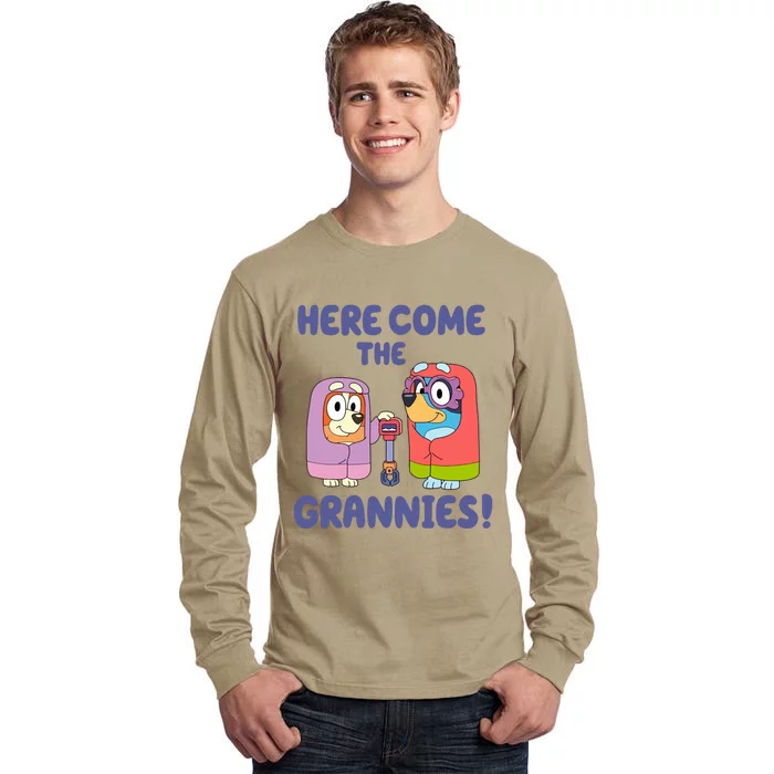 Here Come The Grannies Bluyye Grannies Tall Long Sleeve T-Shirt