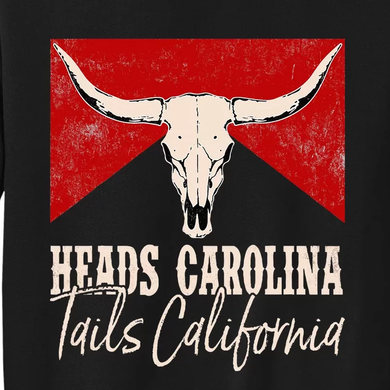 Heads Carolina Tails California Western 90S Style Costume Sweatshirt