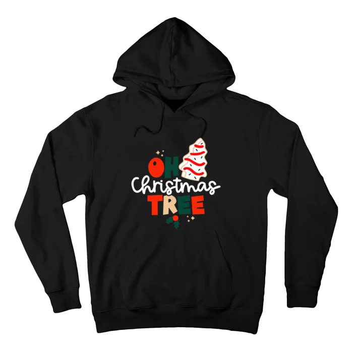 Hilarious Christmas Tree Cakes Festive and Tasty Holiday Treat Hoodie