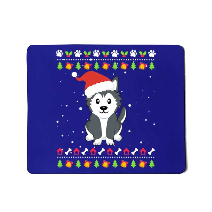 Husky Christmas Ugly Christmas Meaningful Gift Mousepad