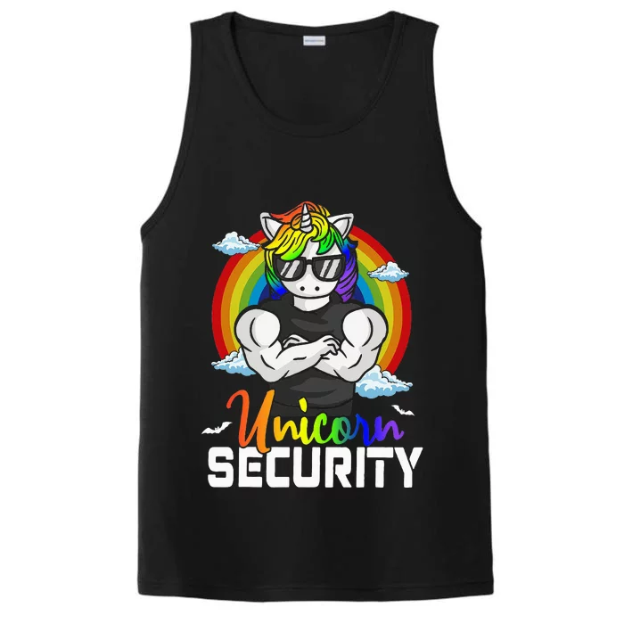 Halloween Costume Unicorn Security Matching Family Performance Tank