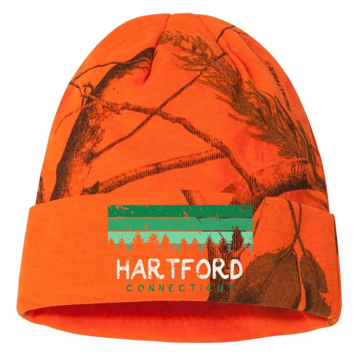 Hartford Connecticut Vintage Kati - 12in Camo Beanie