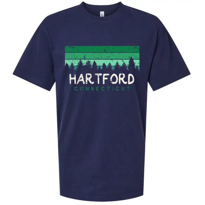 Hartford Connecticut Vintage Sueded Cloud Jersey T-Shirt