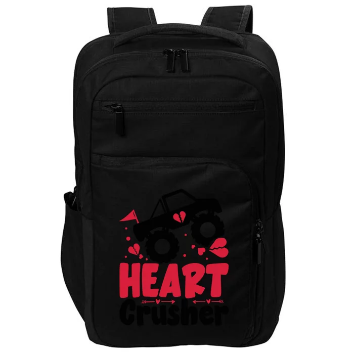 Heart Crusher Valentine Day Gift Impact Tech Backpack