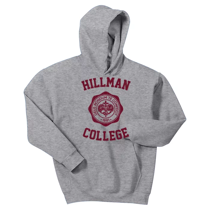 Hillman College Vintage 1881 Kids Hoodie