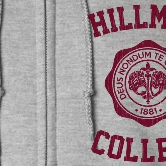 Hillman College Vintage 1881 Full Zip Hoodie