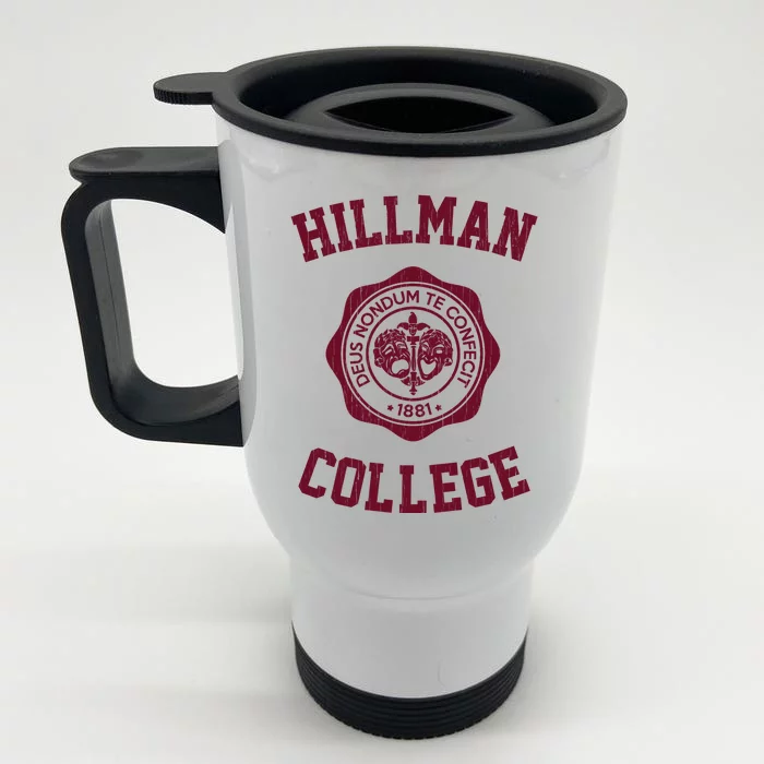 Hillman College Vintage 1881 Front & Back Stainless Steel Travel Mug