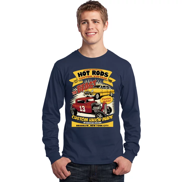 Hotrod Custom Vintage Long Sleeve Shirt