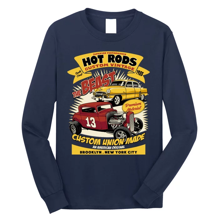 Hotrod Custom Vintage Long Sleeve Shirt