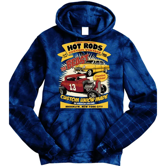 Hotrod Custom Vintage Tie Dye Hoodie