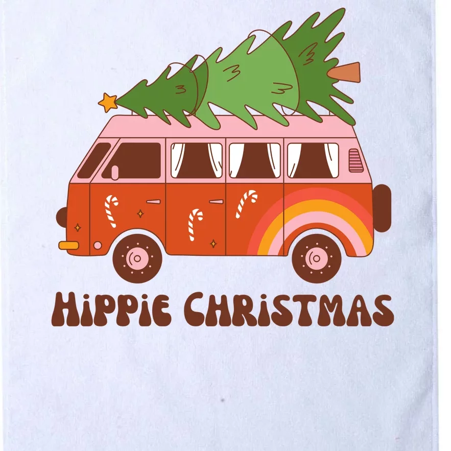 Hippie Christmas Van Holiday Platinum Collection Golf Towel