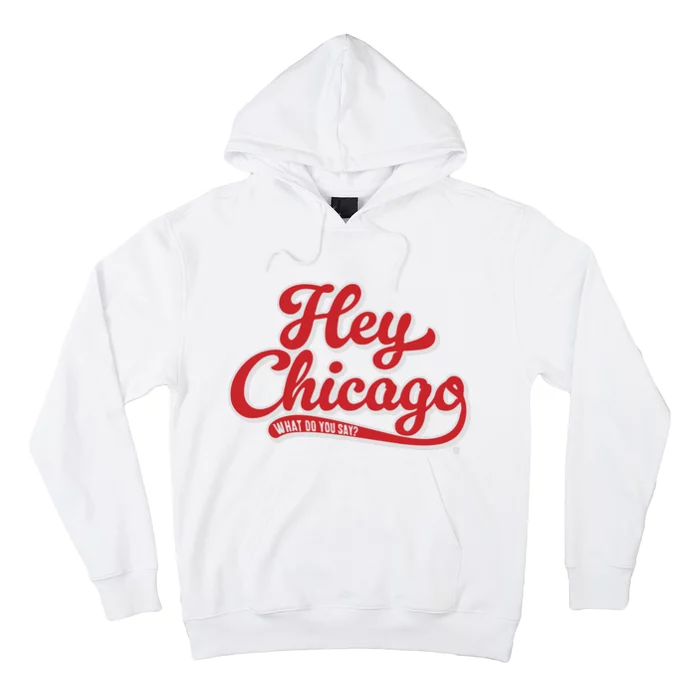 Hey Chicago What Do You Say Hoodie