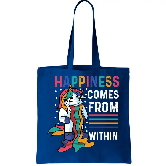 Happiness Comes Within Gay And Homosexual Santa Claus Cool Gift Tote Bag