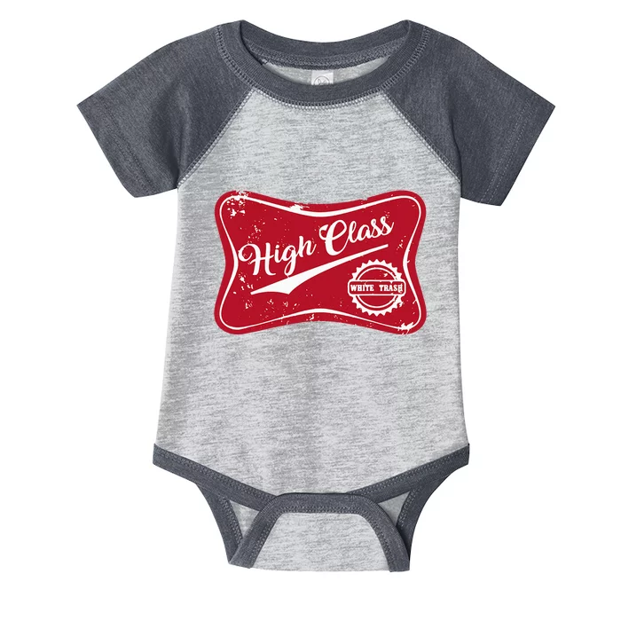 High Class White Trash Vintage Country Infant Baby Jersey Bodysuit