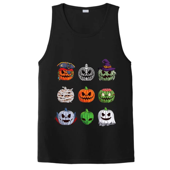 Halloween Costume Women Pumpkin Characters Performance Tank