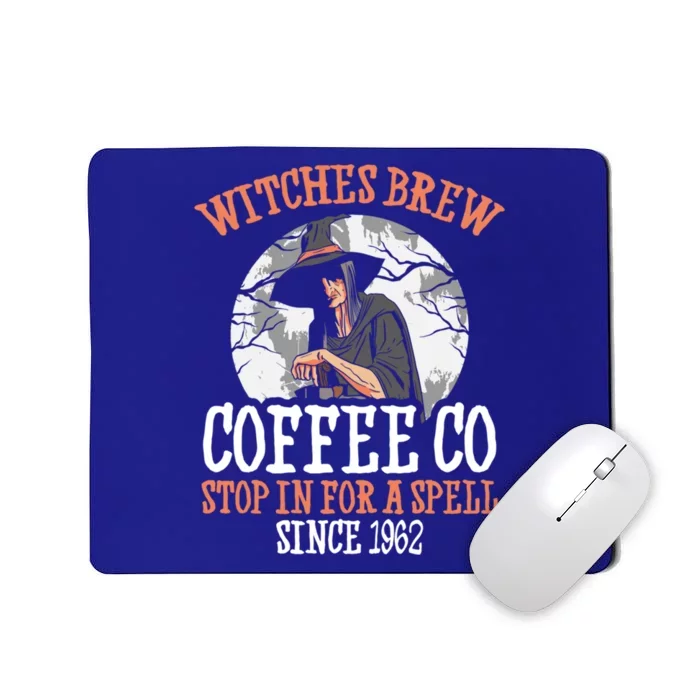 Halloween Coffee Witch Witches Brew Coffee Company Gift Mousepad