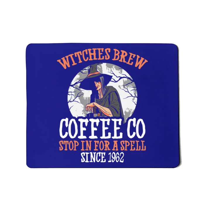 Halloween Coffee Witch Witches Brew Coffee Company Gift Mousepad