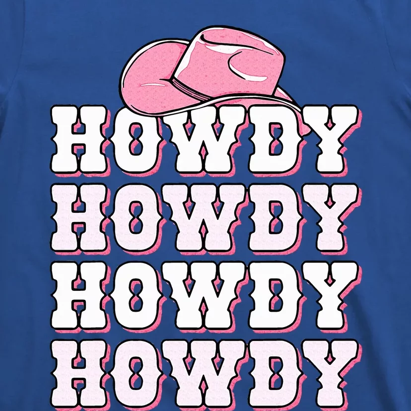 Howdy Cow Western Country Cowgirl T-Shirt