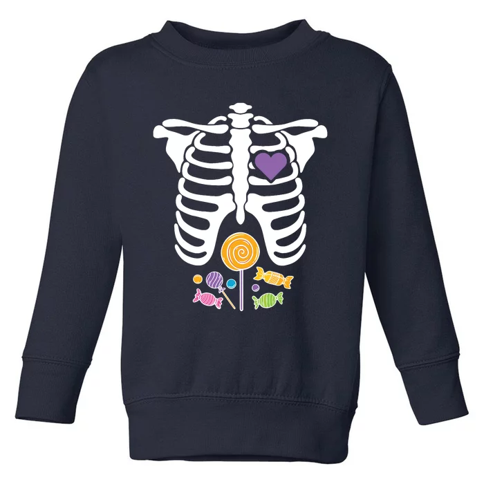 Halloween Candy Xray Skeleton Costume For Kids Boy Toddler Sweatshirt