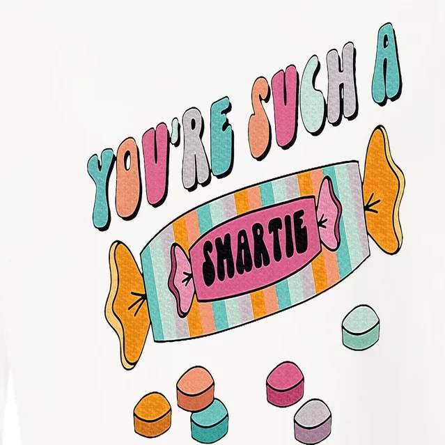 Hard Candy You're Such A Smartie Heart Happy Valentine’s Day Cropped Pullover Crew