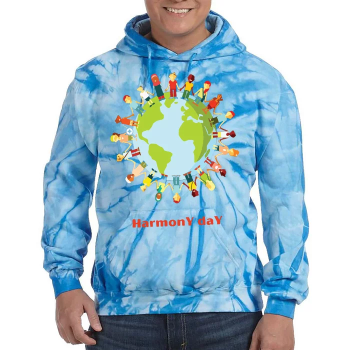 Harmony Day 21st Of March Tie Dye Hoodie