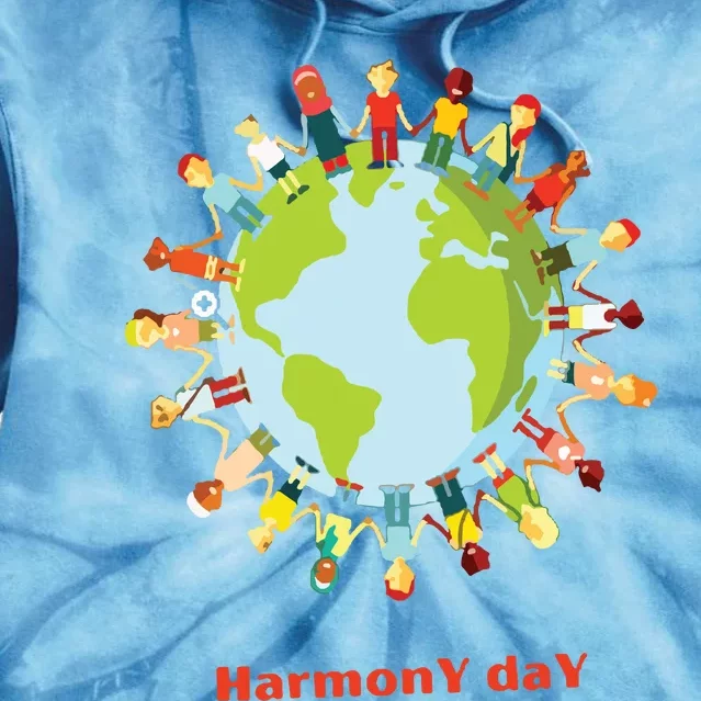 Harmony Day 21st Of March Tie Dye Hoodie