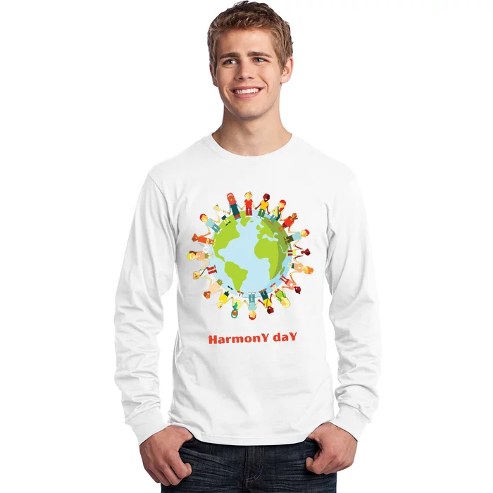 Harmony Day 21st Of March Long Sleeve Shirt