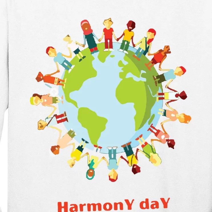 Harmony Day 21st Of March Long Sleeve Shirt