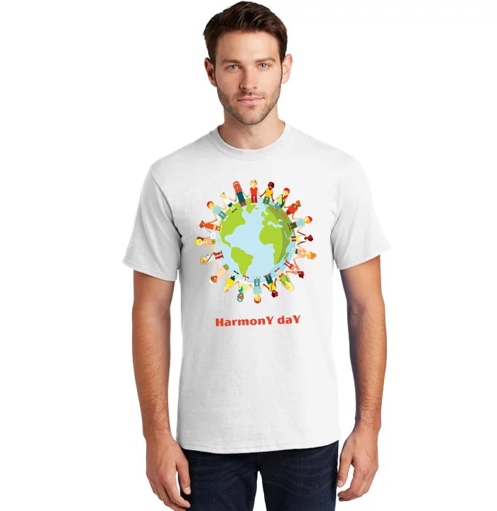 Harmony Day 21st Of March Tall T-Shirt