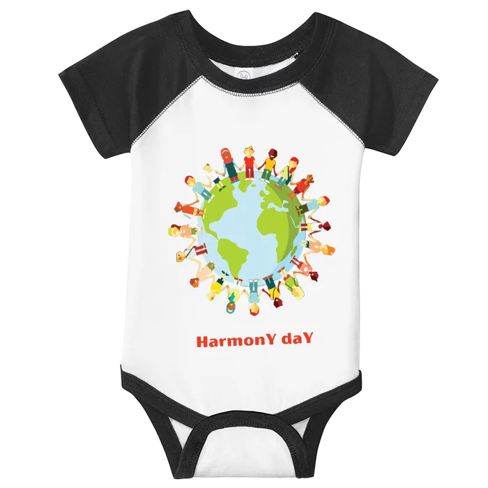 Harmony Day 21st Of March Infant Baby Jersey Bodysuit