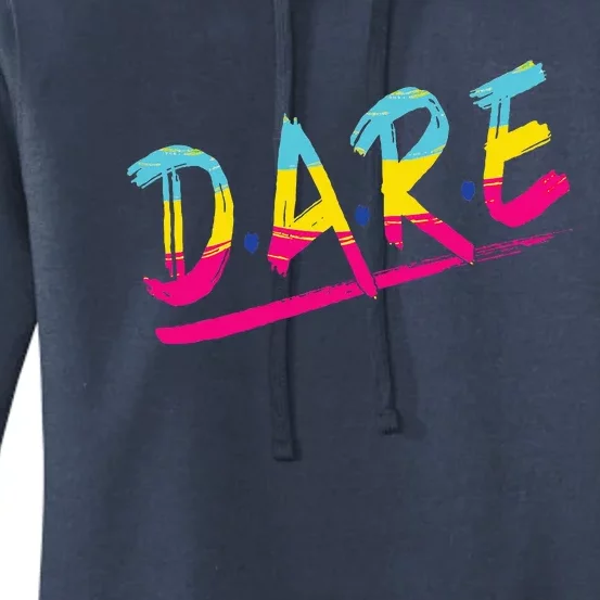 Halloween DARE 80s Halloween Costume Women's Pullover Hoodie