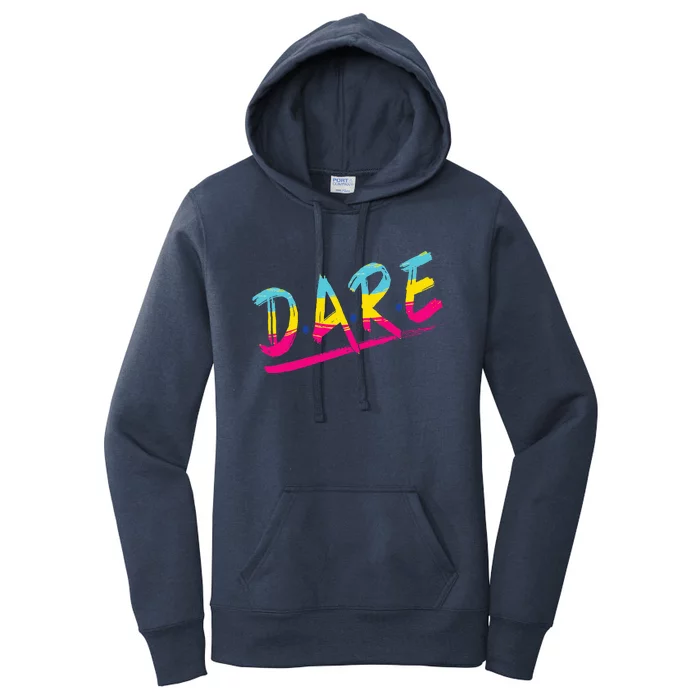 Halloween DARE 80s Halloween Costume Women's Pullover Hoodie