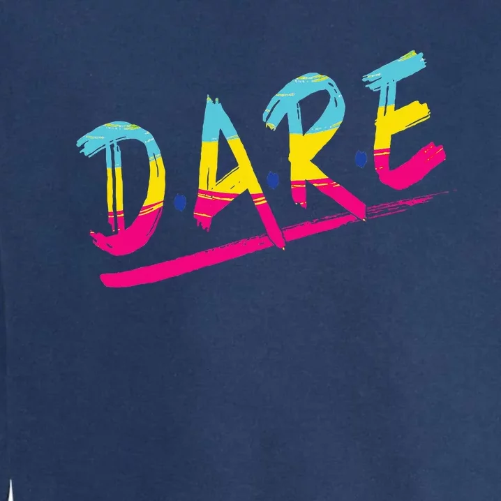 Halloween DARE 80s Halloween Costume Garment-Dyed Sweatshirt