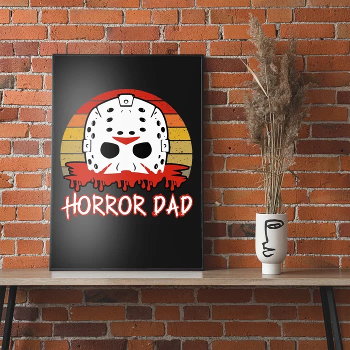 Horror Dad 80s Horror Movie Poster