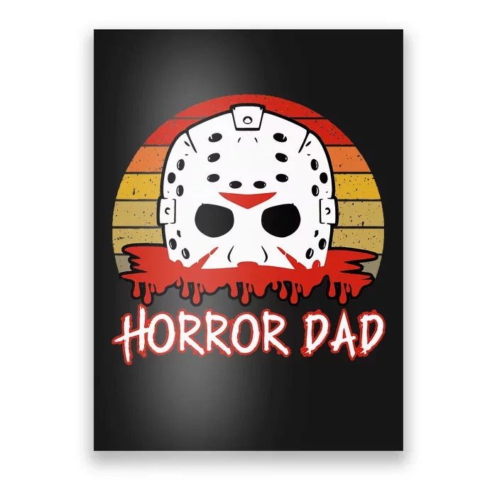 Horror Dad 80s Horror Movie Poster