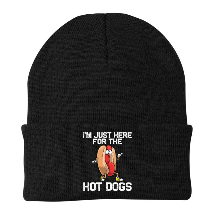 Hot Dog Art Hot Dog Stand Hot Dog Knit Cap Winter Beanie