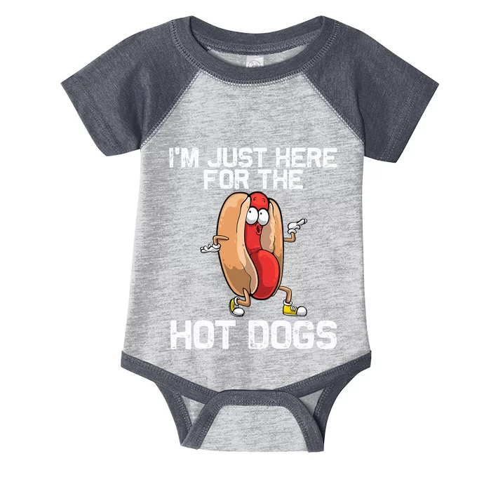 Hot Dog Art Hot Dog Stand Hot Dog Infant Baby Jersey Bodysuit