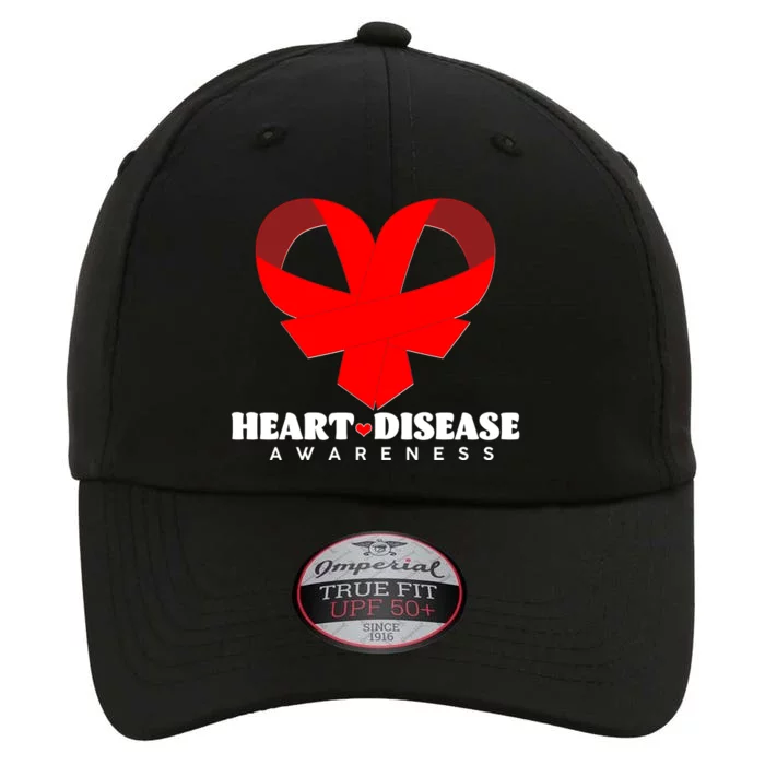 Heart Disease Awareness Red Heart Ribbons The Original Performance Cap