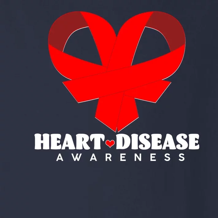 Heart Disease Awareness Red Heart Ribbons Toddler Long Sleeve Shirt