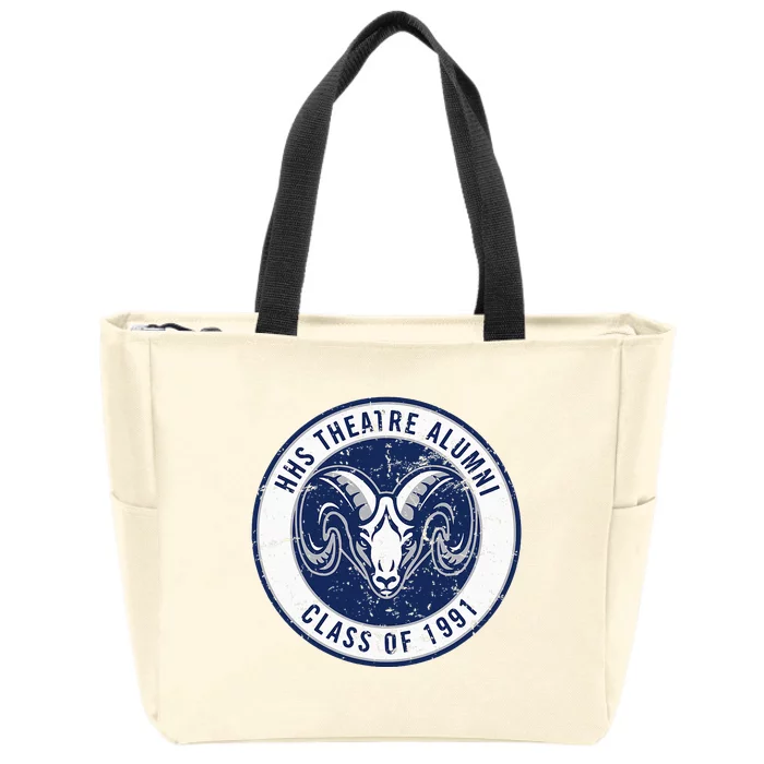 Hightstown Drama Alumni 1991 Zip Tote Bag