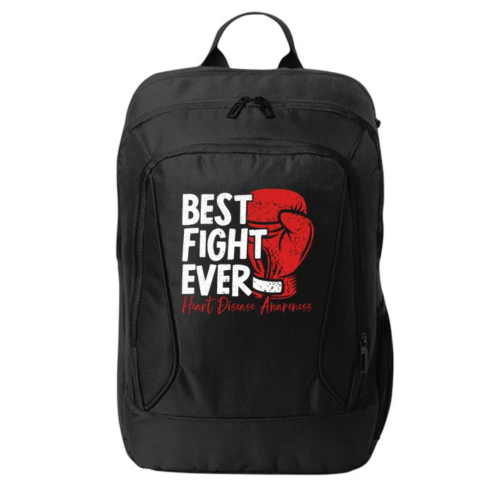 Heart Disease Awareness Month Heartbeat Gift City Backpack