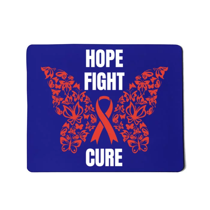 Heart Disease Awareness Month Hope Fight Cure Heart Health Gift Mousepad