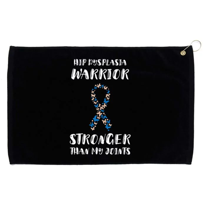 Hip Dysplasia Awareness Stronger Than My Joints Warriors Grommeted Golf Towel