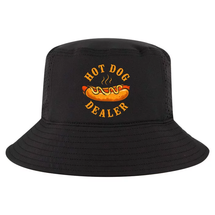 Hot Dog Adult Hot Dog Dealer Cool Comfort Performance Bucket Hat